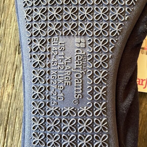 NWT Dearfoams Cushioned Slip Resistant Slippers Size XL - Picture 5 of 6